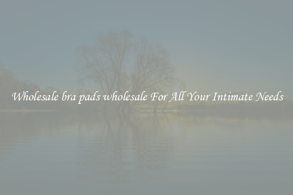 Wholesale bra pads wholesale For All Your Intimate Needs